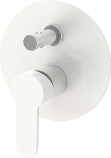 LACONICO-C-VDI-BLC Встраиваемый смеситель с переключателем, Bianco Lucido Cromo