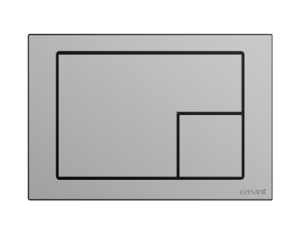 Кнопка CORNER пластик хром матовый Кнопка CORNER пластик хром матовый