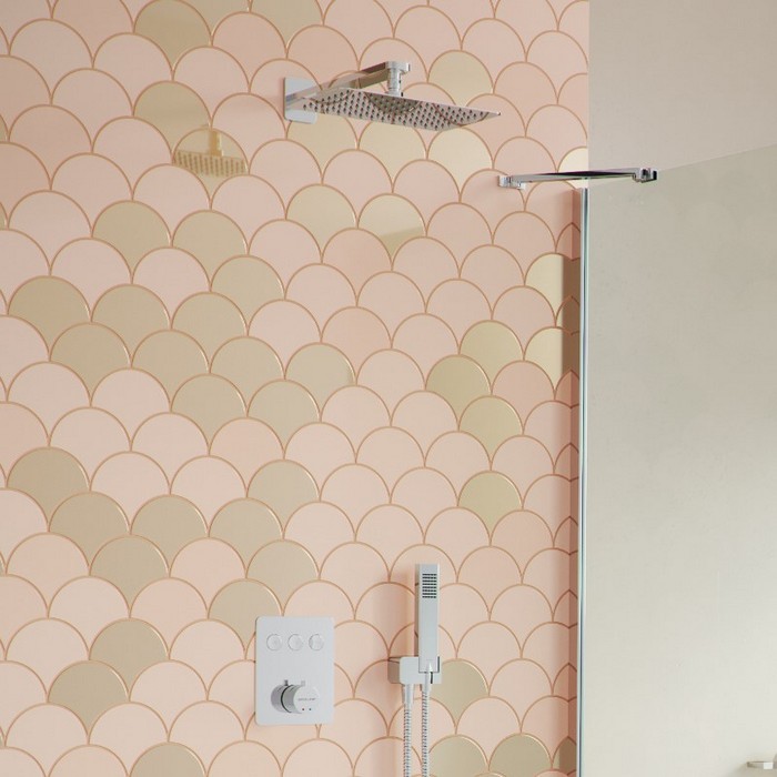 Термостатическая душевая система скрытого монтажа EXCELLENT Krotos AREX.SET.8046CR (хром) Термостатическая душевая система скрытого монтажа EXCELLENT Krotos AREX.SET.8046CR (хром)