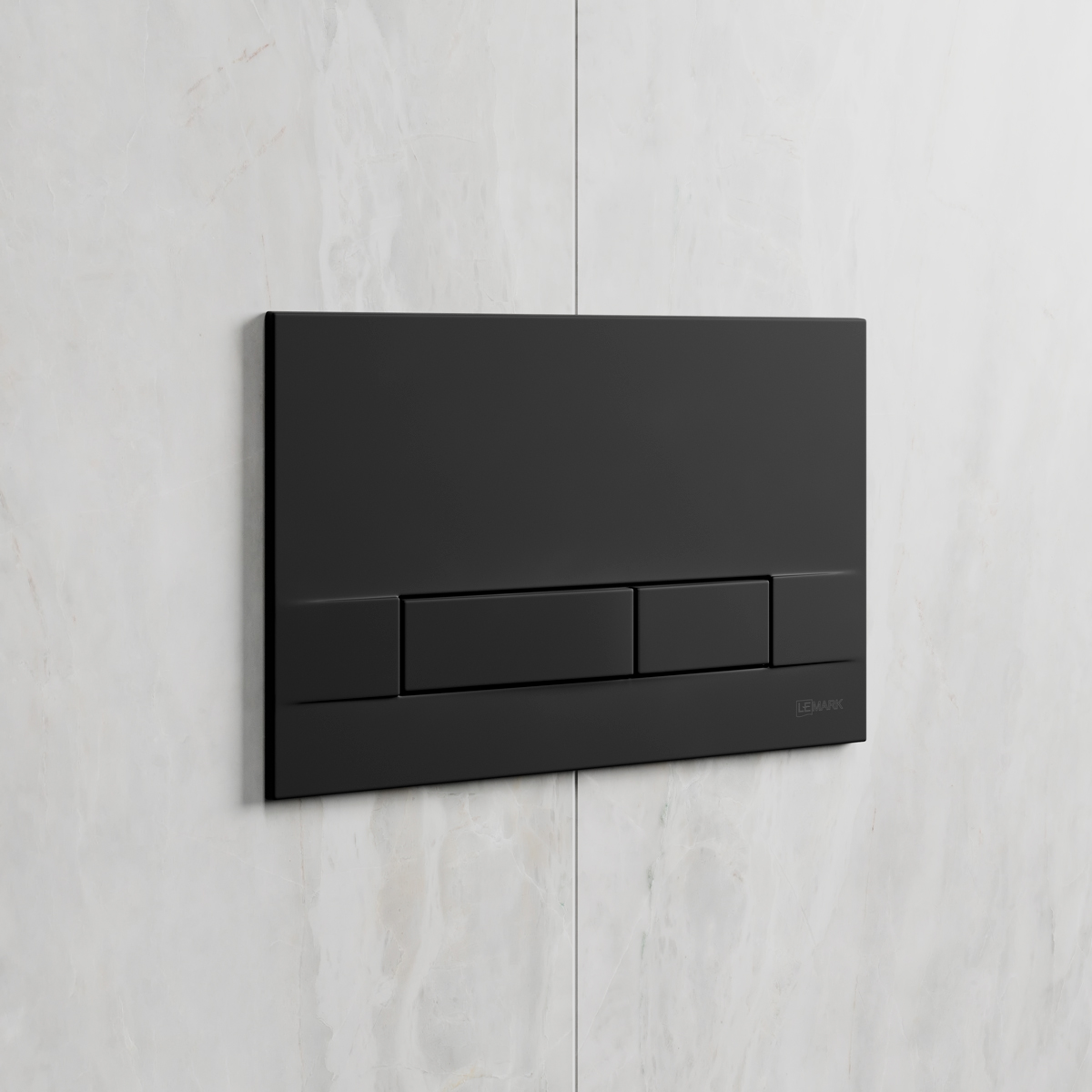 Комплект 2в1: Инсталляция Lemark PENEDA для унитазов с кнопкой смыва BIT чёрный матовый Soft touch Комплект 2в1: Инсталляция Lemark PENEDA для унитазов с кнопкой смыва BIT чёрный матовый Soft touch