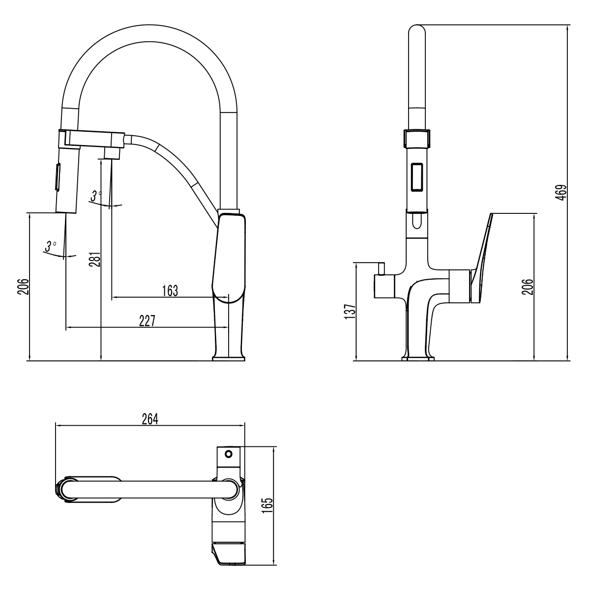 Смеситель Lemark Comfort LM3074C-White для кухни с подключением к фильтру с питьевой водой Смеситель Lemark Comfort LM3074C-White для кухни с подключением к фильтру с питьевой водой