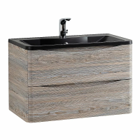 Тумба с раковиной подвесная  BelBagno ACQUA 100 Pino Scania, раковина белая