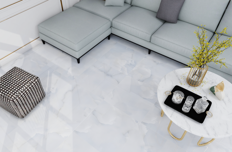 Duna/Velsaa - Керамогранит - Bruni Onix  - Blue Glossy (Серия LIGHT) - 60х60 см- Вывод Duna/Velsaa - Керамогранит - Bruni Onix  - Blue Glossy (Серия LIGHT) - 60х60 см- Вывод