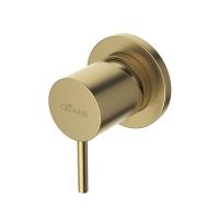 LEAF-DIM-L-SR Встраиваемый однорычажный смеситель на 1 выход, исполнение Sunrise LEAF-DIM-L-SR Встраиваемый однорычажный смеситель на 1 выход, исполнение Sunrise