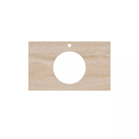 Столешница из керамогранита Риальто 80, бежевая, PL5.SG560420R\80