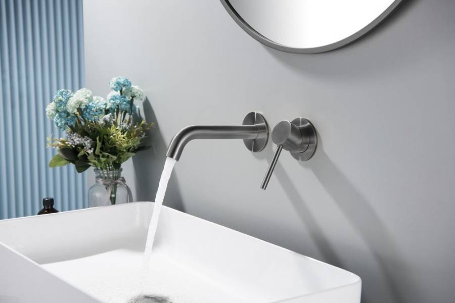 Смеситель TIMO Saona 2372/18SM для раковины скрытого монтажа, черное золото Смеситель TIMO Saona 2372/18SM для раковины скрытого монтажа, черное золото