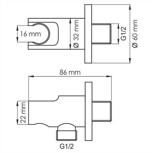 A083 Подключение шланга Wasserkraft A083 Подключение шланга Wasserkraft