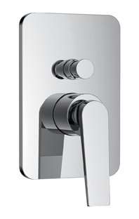 BADEN-F-VDIM-01 Встраиваемый однорычажный смеситель для душа с переключателем, хром