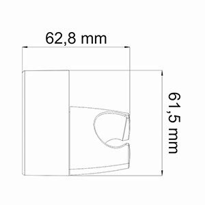 A014 Настенный держатель лейки Wasserkraft