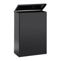 Контейнер для мусора настенный, 6 л, черный