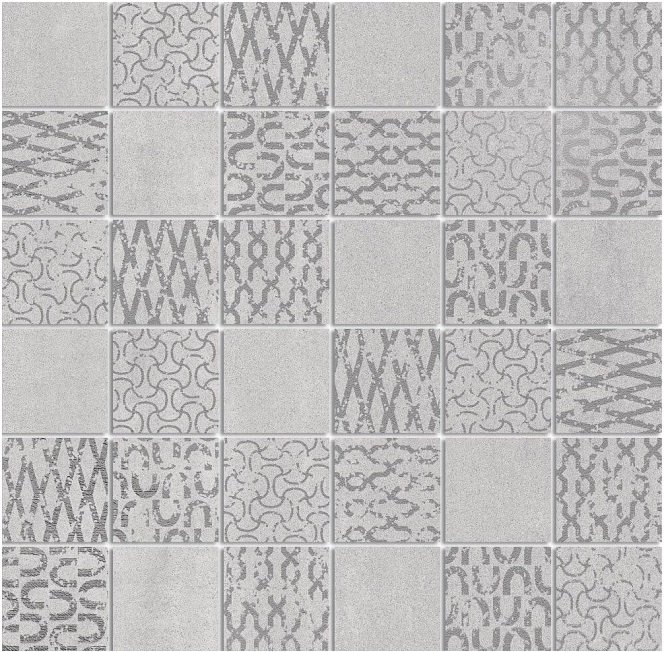 Декор Про Дабл серый светлый мозаичный 30x30x0,9 Декор Про Дабл серый светлый мозаичный 30x30x0,9