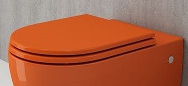 Крышка-сиденье для унитаза Bocchi Speciale XL A0320-012 оранжевое, шт
