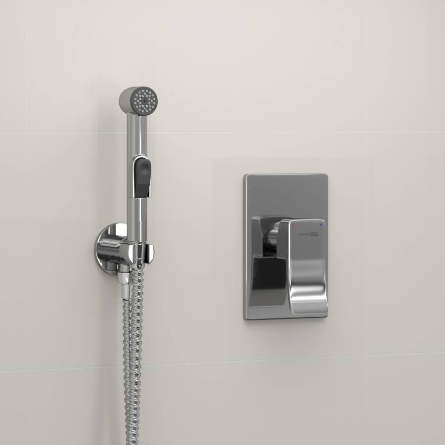 A010656 Встраиваемый комплект для биде со шлангом 100 см Wasserkraft A010656 Встраиваемый комплект для биде со шлангом 100 см Wasserkraft