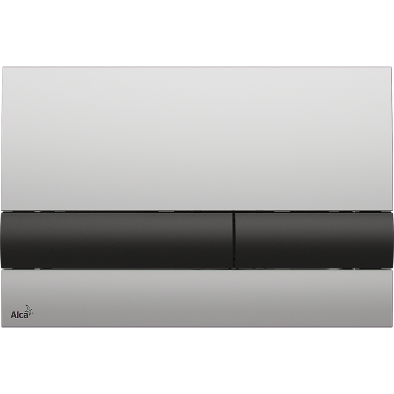 Кнопка управления для скрытых систем инсталляции, xром-мат/черный Кнопка управления для скрытых систем инсталляции, xром-мат/черный