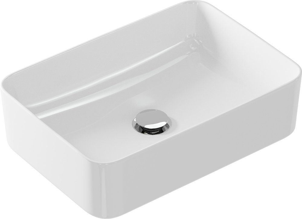 Прямоугольная тонкостенная мебельная раковина CREA, размером 50 см. Прямоугольная тонкостенная мебельная раковина CREA, размером 50 см.