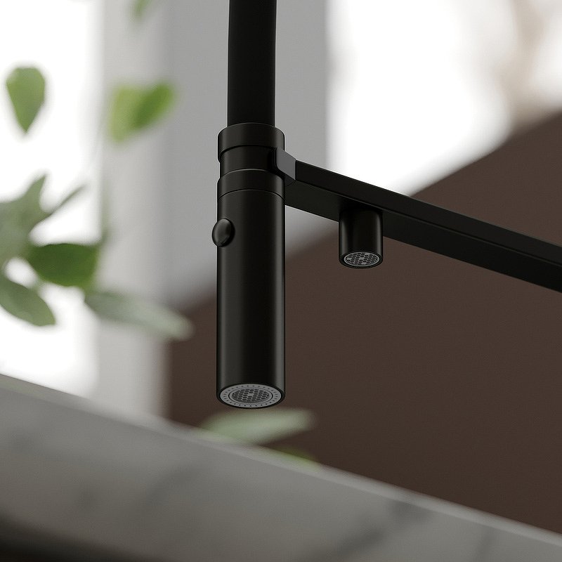 Смеситель для кухни SANCOS Imola с возможностью подключения фильтра для воды, цвет матовый черный, арт. SC4010MB Смеситель для кухни SANCOS Imola с возможностью подключения фильтра для воды, цвет матовый черный, арт. SC4010MB