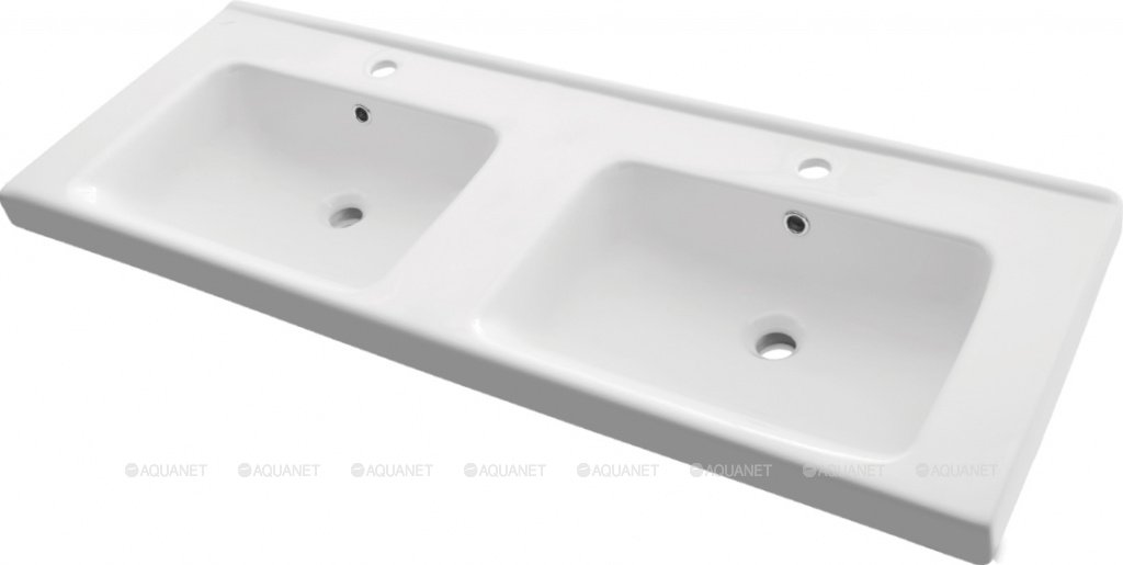 Раковина керамическая "Гармония-125 двойная" Раковина керамическая "Гармония-125 двойная"