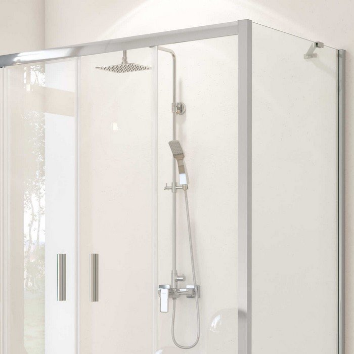 Система для душа наружного монтажа EXCELLENT Rain Keria AREX.2081CR (хром) Система для душа наружного монтажа EXCELLENT Rain Keria AREX.2081CR (хром)