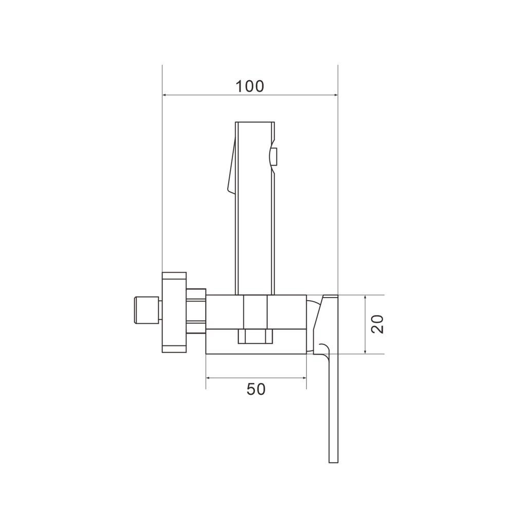 Гигиенический душ Shevanik S6805С-1 латунь белый Гигиенический душ Shevanik S6805С-1 латунь белый