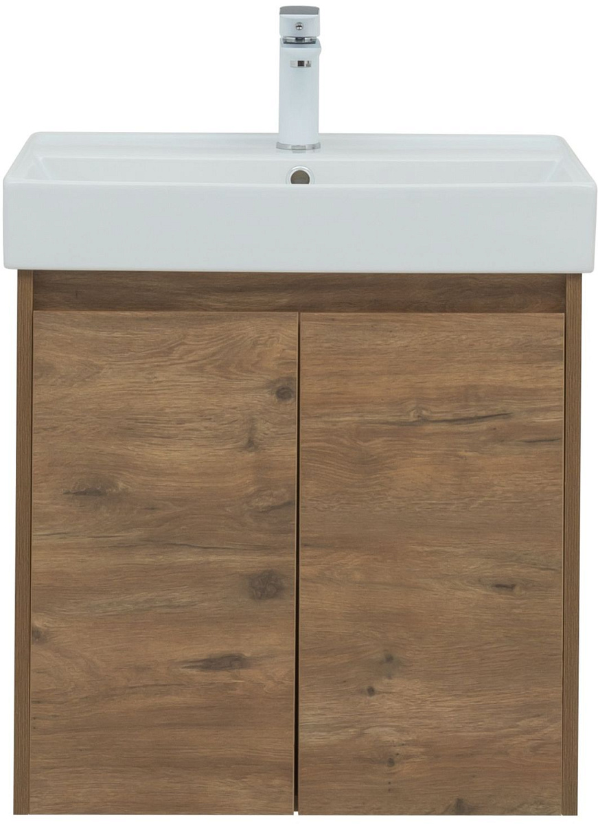 Тумба под раковину Aquanet Nova Lite 60 дуб рустикальный (2 дверцы) Тумба под раковину Aquanet Nova Lite 60 дуб рустикальный (2 дверцы)
