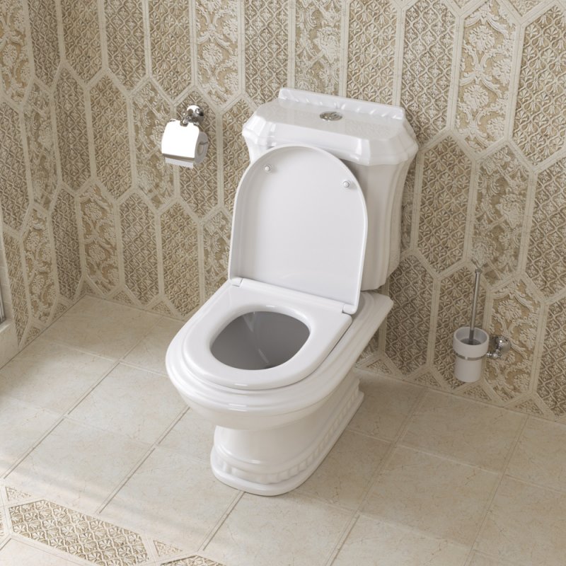 KING PALACE Чаша для унитаза, P-trap CZR-163-T KING PALACE Чаша для унитаза, P-trap CZR-163-T