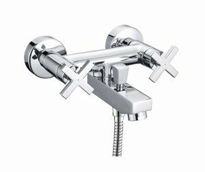 Weser 7801 Смеситель для ванны с коротким изливом Wasserkraft Weser 7801 Смеситель для ванны с коротким изливом Wasserkraft