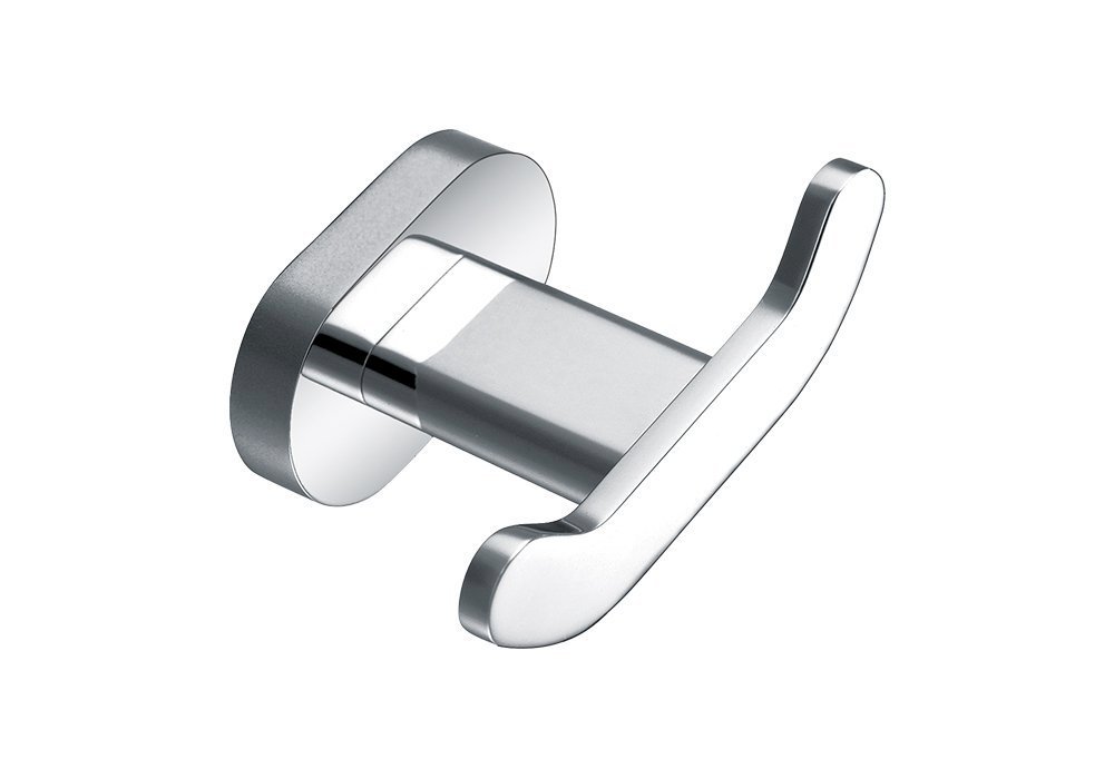 Двойной крючок для полотенец в комплекте с креплением Livorno хром 3014-0001, шт Двойной крючок для полотенец в комплекте с креплением Livorno хром 3014-0001, шт