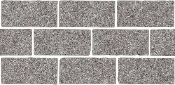 Бордюр Роверелла пепельный мозаичный 34,5x14,7x0,9 Бордюр Роверелла пепельный мозаичный 34,5x14,7x0,9