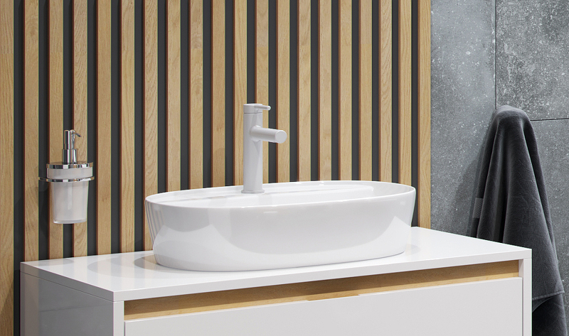 Смеситель для умывальника EXCELLENT Pi AREX.1201WH (белый мат) Смеситель для умывальника EXCELLENT Pi AREX.1201WH (белый мат)