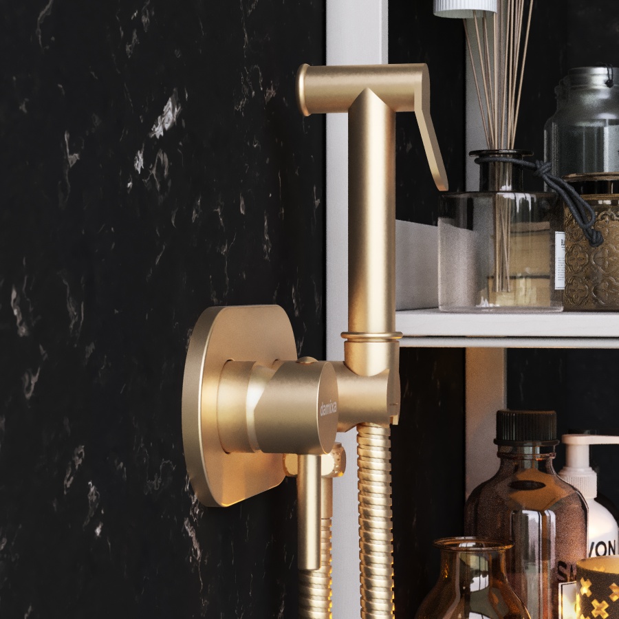 214000000 Option, Смеситель монтируемый в стену, с гиг.душем, бронза 214000000 Option, Смеситель монтируемый в стену, с гиг.душем, бронза