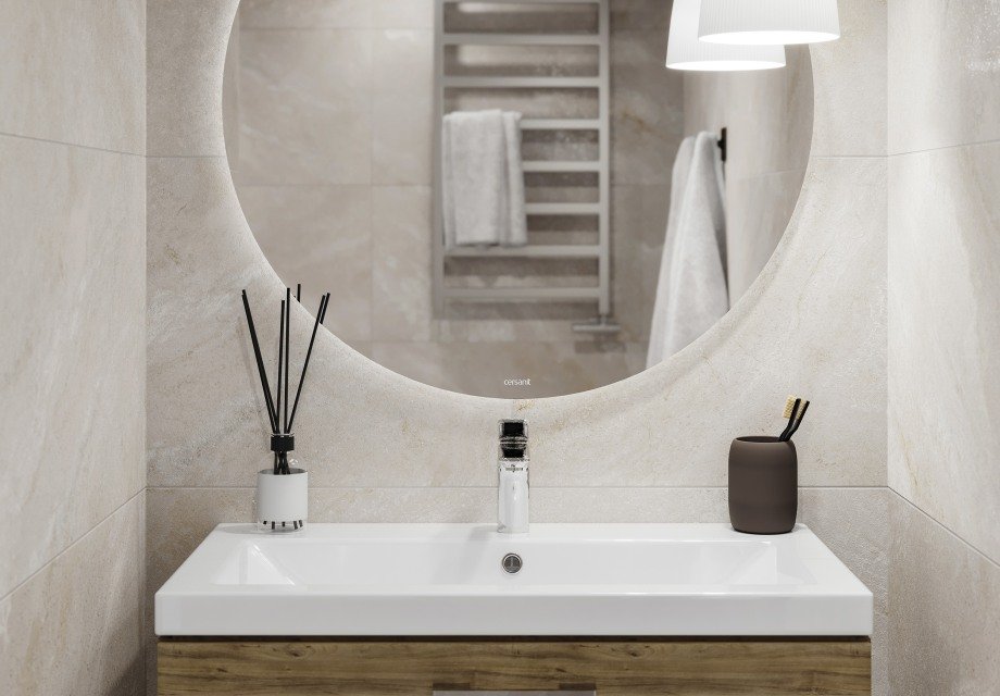 Керамогранит Meissen Keramik Sense бежевый рельеф ректификат 44,8x89,8 A16670 Керамогранит Meissen Keramik Sense бежевый рельеф ректификат 44,8x89,8 A16670