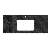 Столешница из керамогранита Риальто 120, темный серый, PL3.VT93\120T