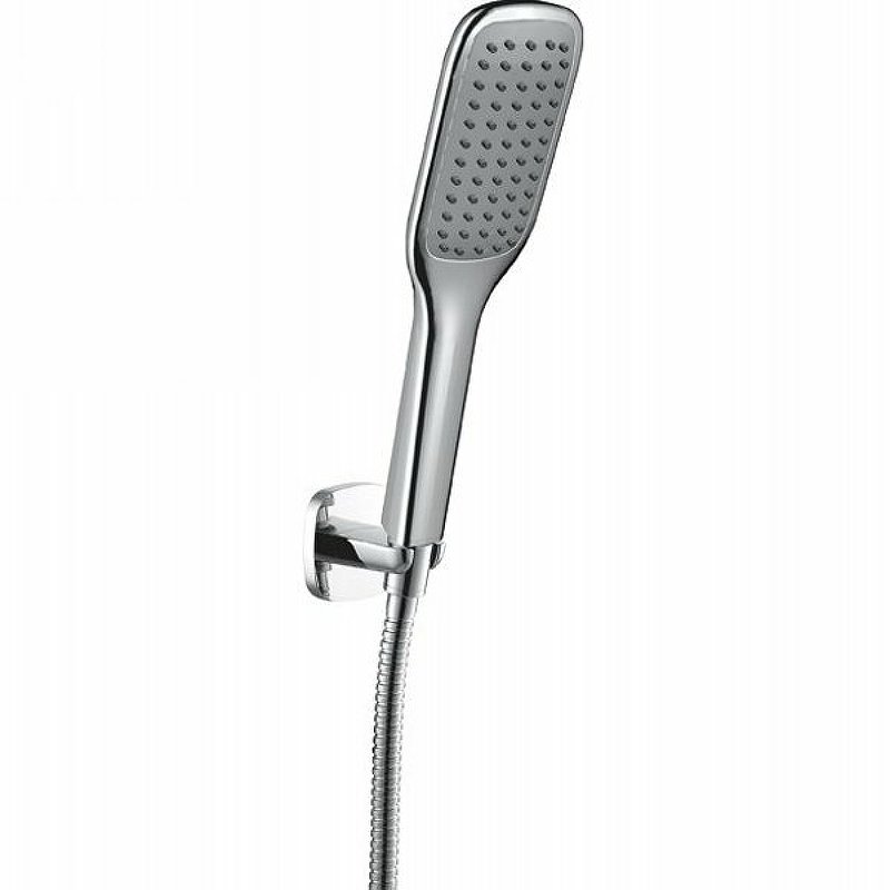 CITY-F-KD-01 Ручной душ со шлангом и держателем, хром CITY-F-KD-01 Ручной душ со шлангом и держателем, хром