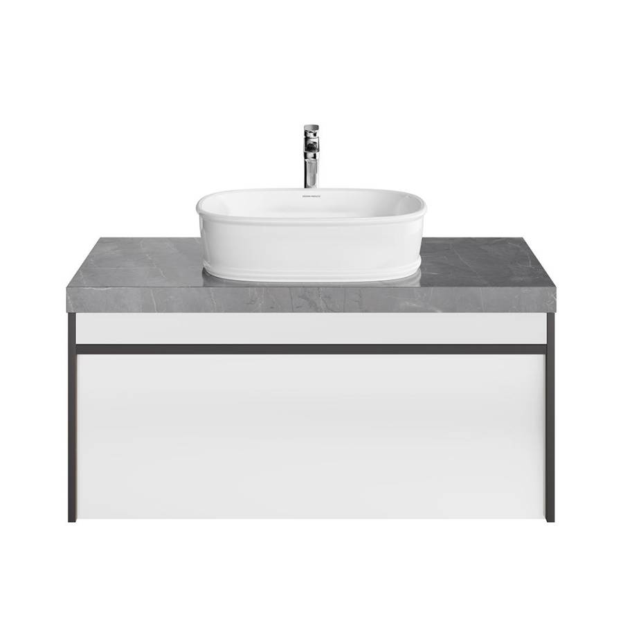 Тумба MODULA подвесная 100 с ящиком 1+1, арабика MO.100.1+1\AR Тумба MODULA подвесная 100 с ящиком 1+1, арабика MO.100.1+1\AR