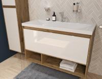 Тумба подвесная под умывальник Monaсo Wood 1000х480 1 ящик (ШхГхВ) 998х476х607