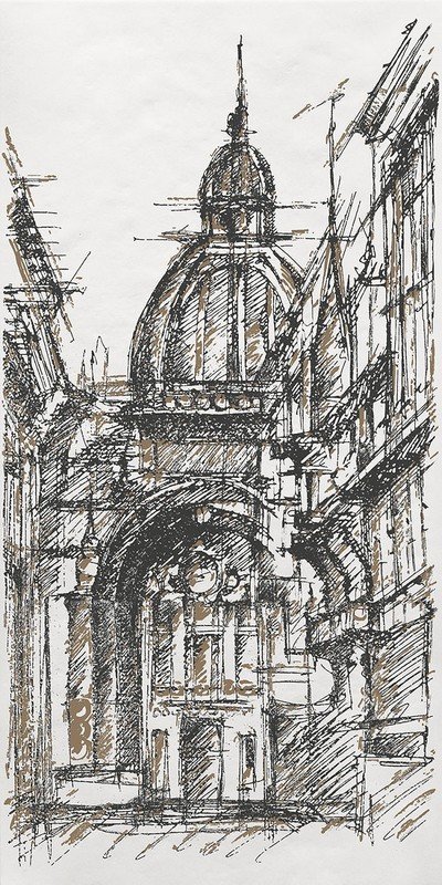 Декор Беллони матовый обрезной 40x80x1 Декор Беллони матовый обрезной 40x80x1