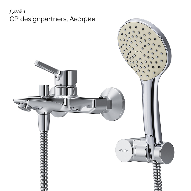 Смеситель Для ванны и душа c душевым набором F85B15000 X-Joy S Смеситель Для ванны и душа c душевым набором F85B15000 X-Joy S