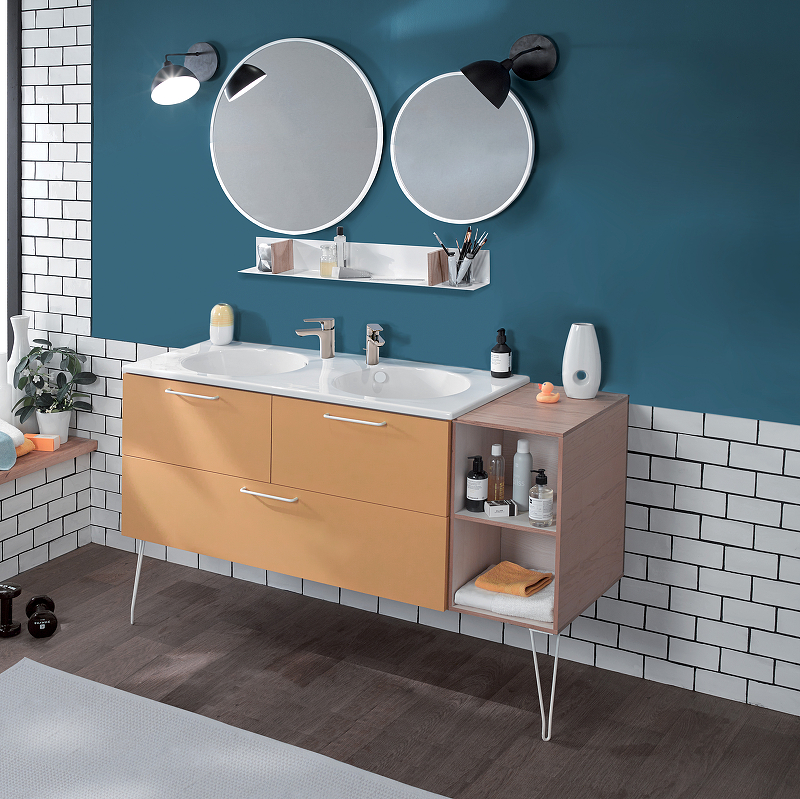 Раковина Jacob Delafon Odeon Rive Gauche  EXAT112-Z-00, 120 см, шт Раковина Jacob Delafon Odeon Rive Gauche  EXAT112-Z-00, 120 см, шт