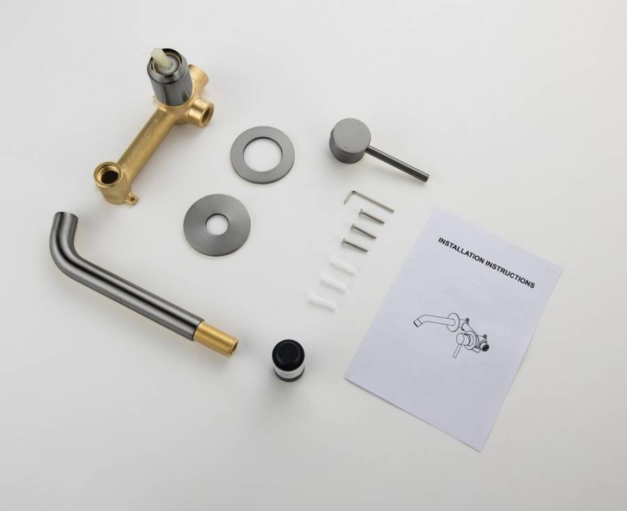 Смеситель TIMO Saona 2372/18SM для раковины скрытого монтажа, черное золото Смеситель TIMO Saona 2372/18SM для раковины скрытого монтажа, черное золото