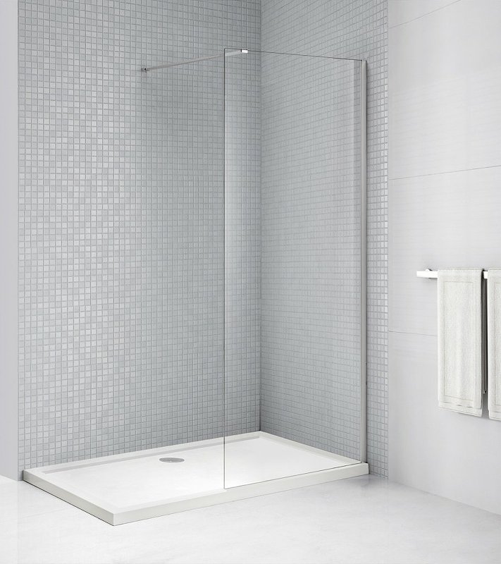 LIBERTA-L-1-80-120-C-Cr Душевая перегородка с односторонним входом 800x1200x1950 мм LIBERTA-L-1-80-120-C-Cr Душевая перегородка с односторонним входом 800x1200x1950 мм