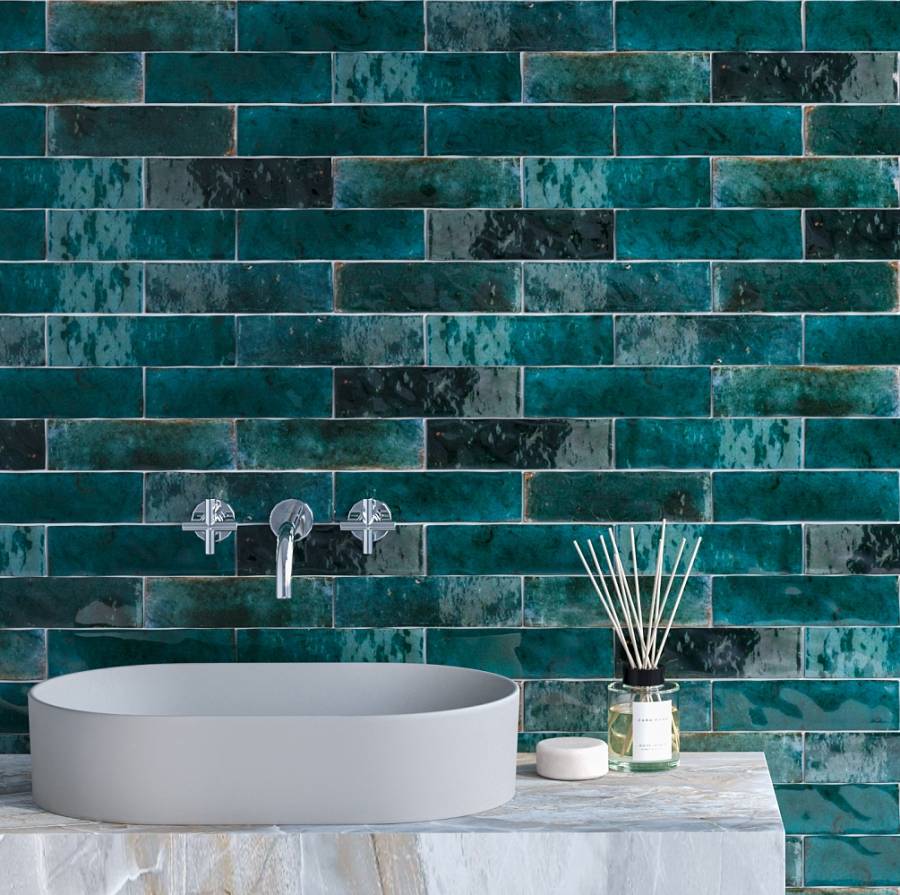 Керамогранит M6RR Lume Blue 6х24 Керамогранит M6RR Lume Blue 6х24