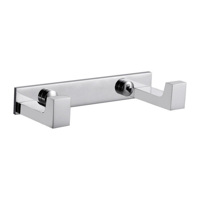 Крючок двойной OMNIRES 12,5 см UN10120/KCR (хром) Крючок двойной OMNIRES 12,5 см UN10120/KCR (хром)