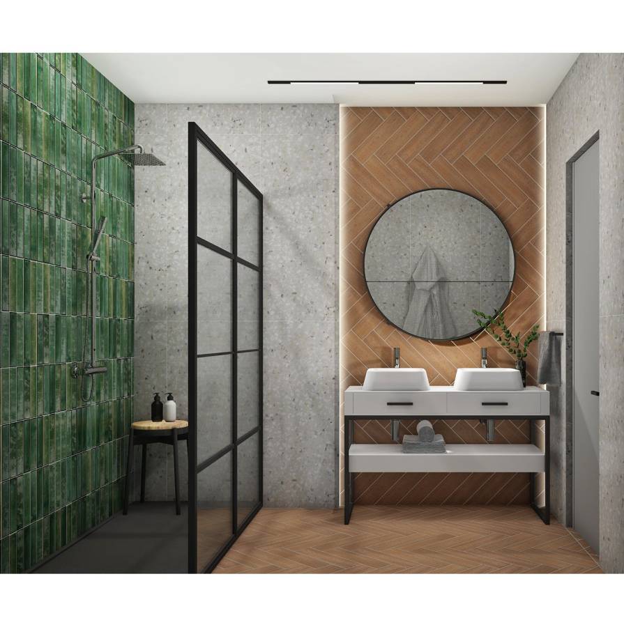 Керамогранит M6RQ Lume Green 6х24 Керамогранит M6RQ Lume Green 6х24