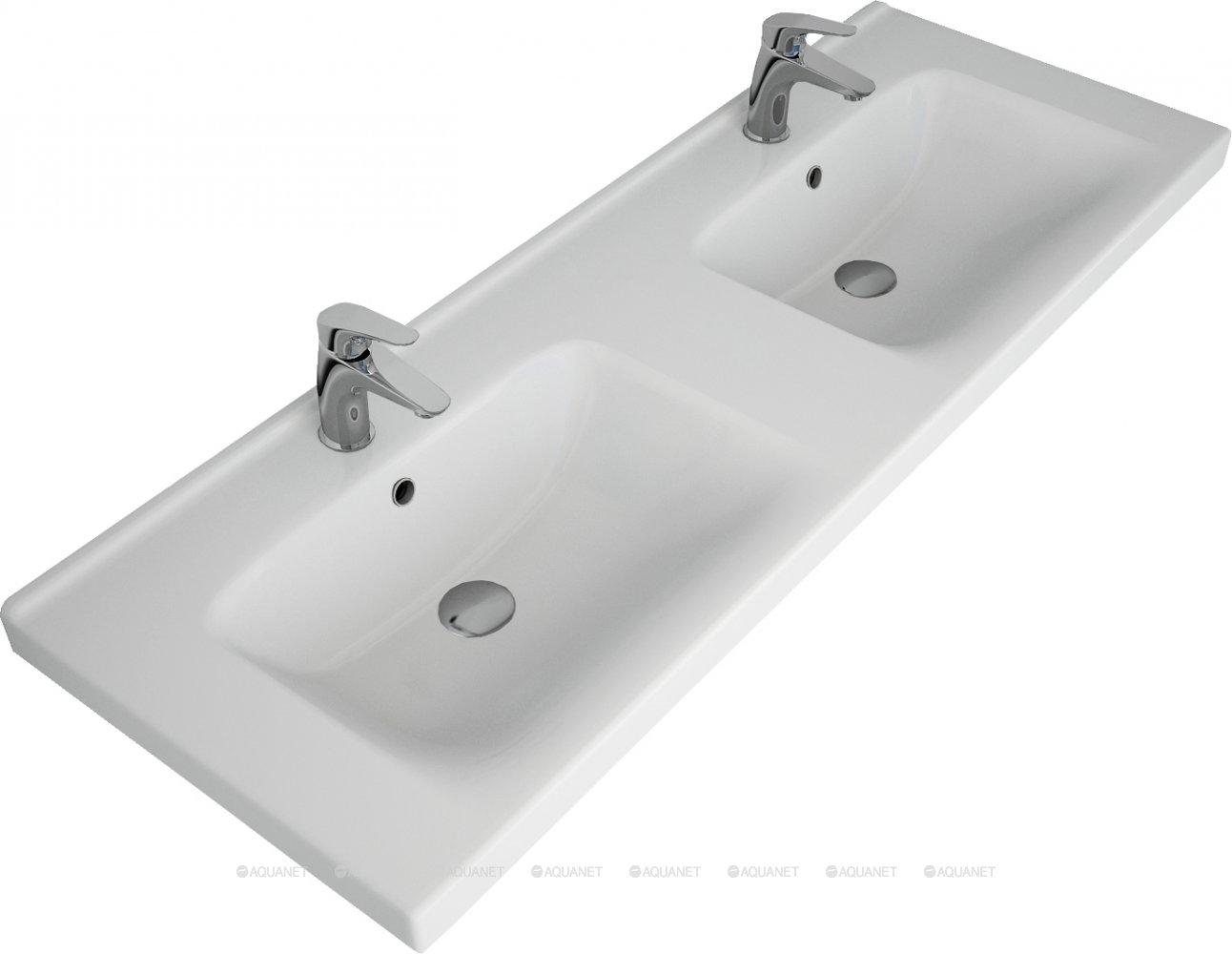 Раковина керамическая "Гармония-125 двойная" Раковина керамическая "Гармония-125 двойная"