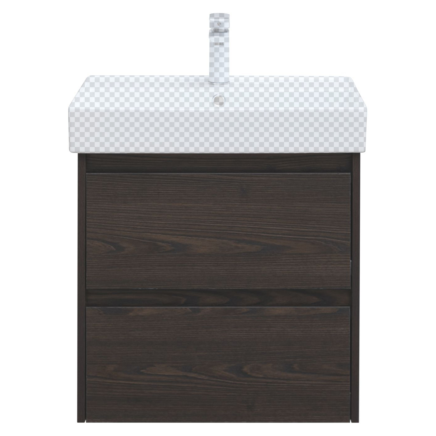 Тумба под раковину Aquanet Nova Lite 60 дуб черный (2 ящика) Тумба под раковину Aquanet Nova Lite 60 дуб черный (2 ящика)