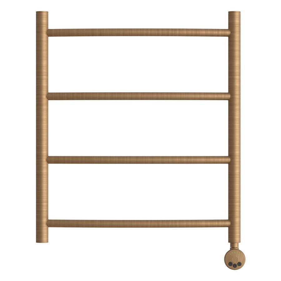 Полотенцесушитель электрический Point Афина PN04156BRE П4 500x600 левый/правый, бронза Полотенцесушитель электрический Point Афина PN04156BRE П4 500x600 левый/правый, бронза