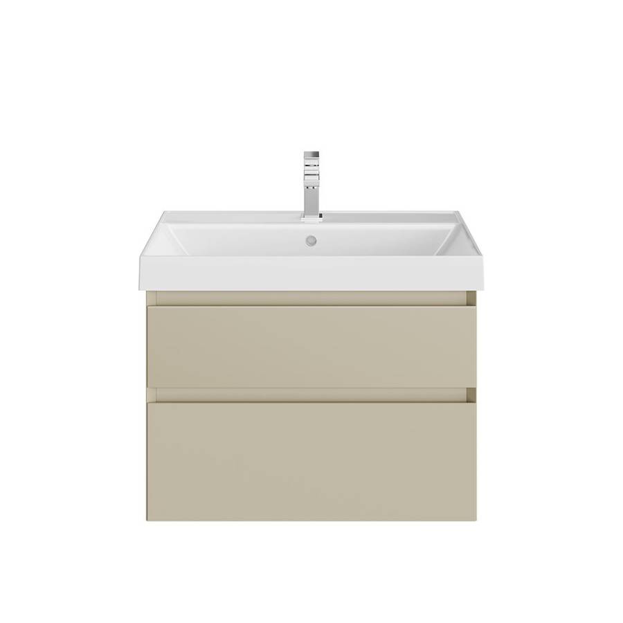 Тумба CUBO подвесная с ящиками 70, лимо матовая Тумба CUBO подвесная с ящиками 70, лимо матовая