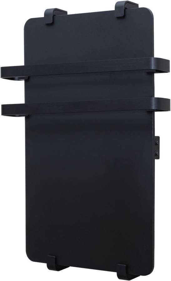 Полотенцесушитель электрический Allen Brau Infinity 100x44 с рейлингом 2.0 и креплением, черный матовый Полотенцесушитель электрический Allen Brau Infinity 100x44 с рейлингом 2.0 и креплением, черный матовый