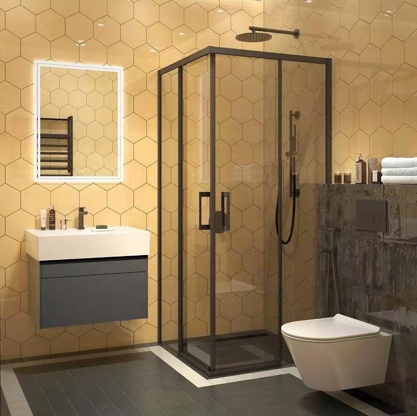 Душевая дверь vetro, распашная, 70х195, хром Душевая дверь vetro, распашная, 70х195, хром