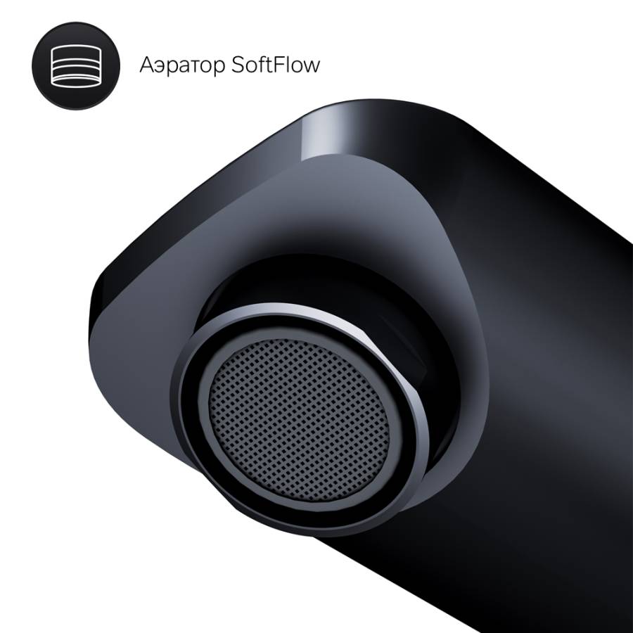 F85A92522 X-Joy TouchReel Смеситель д/умывальника, высокий, чёрный, шт. F85A92522 X-Joy TouchReel Смеситель д/умывальника, высокий, чёрный, шт.
